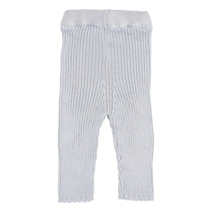 Búho - Fitted Organic Cotton Leggings | Light Blue