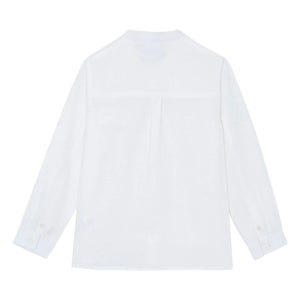Tartine et Chocolat - Linen Shirt | White