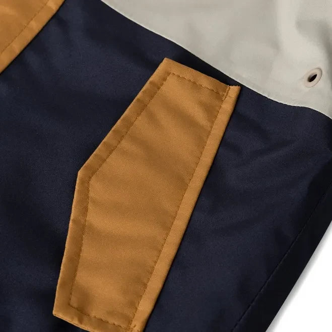 Liewood - Manu Colorblock Rain Set Made from Recycled Fibers | Dark green