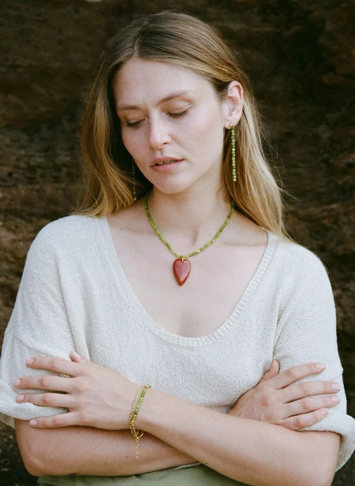 Anni Lu - Grasshopper Bracelet | Green