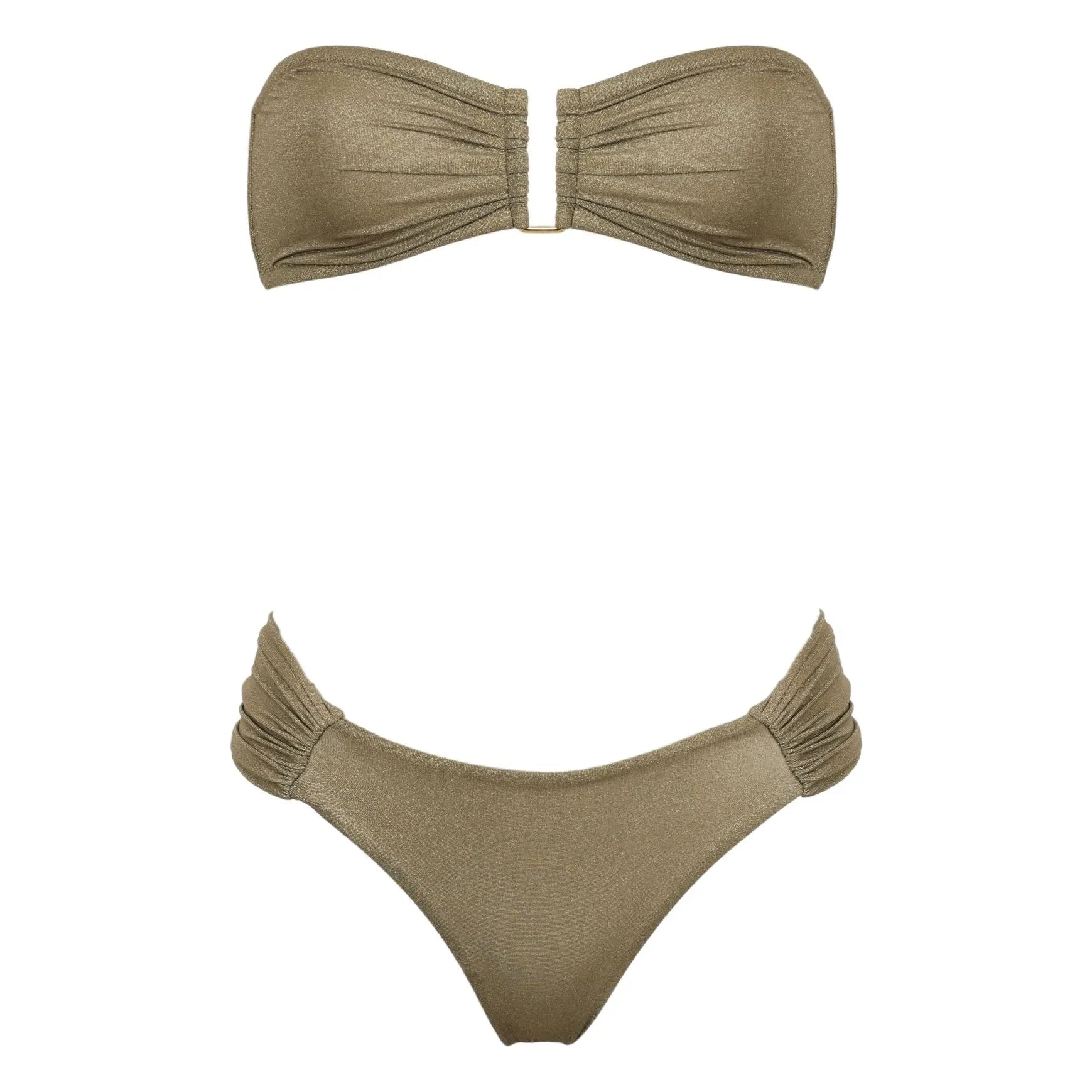 Lison Paris - Calvi Swimsuit Top | Khaki