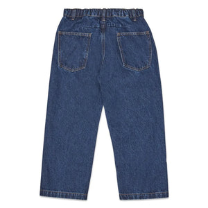 Main Story - Organik Pamuklu Geniş Paça Jean | Vintage mavi denim