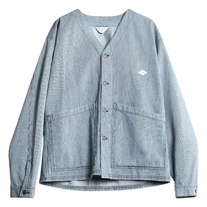 Wooden Store - Cardigan Giacca Loco | Gray Blue