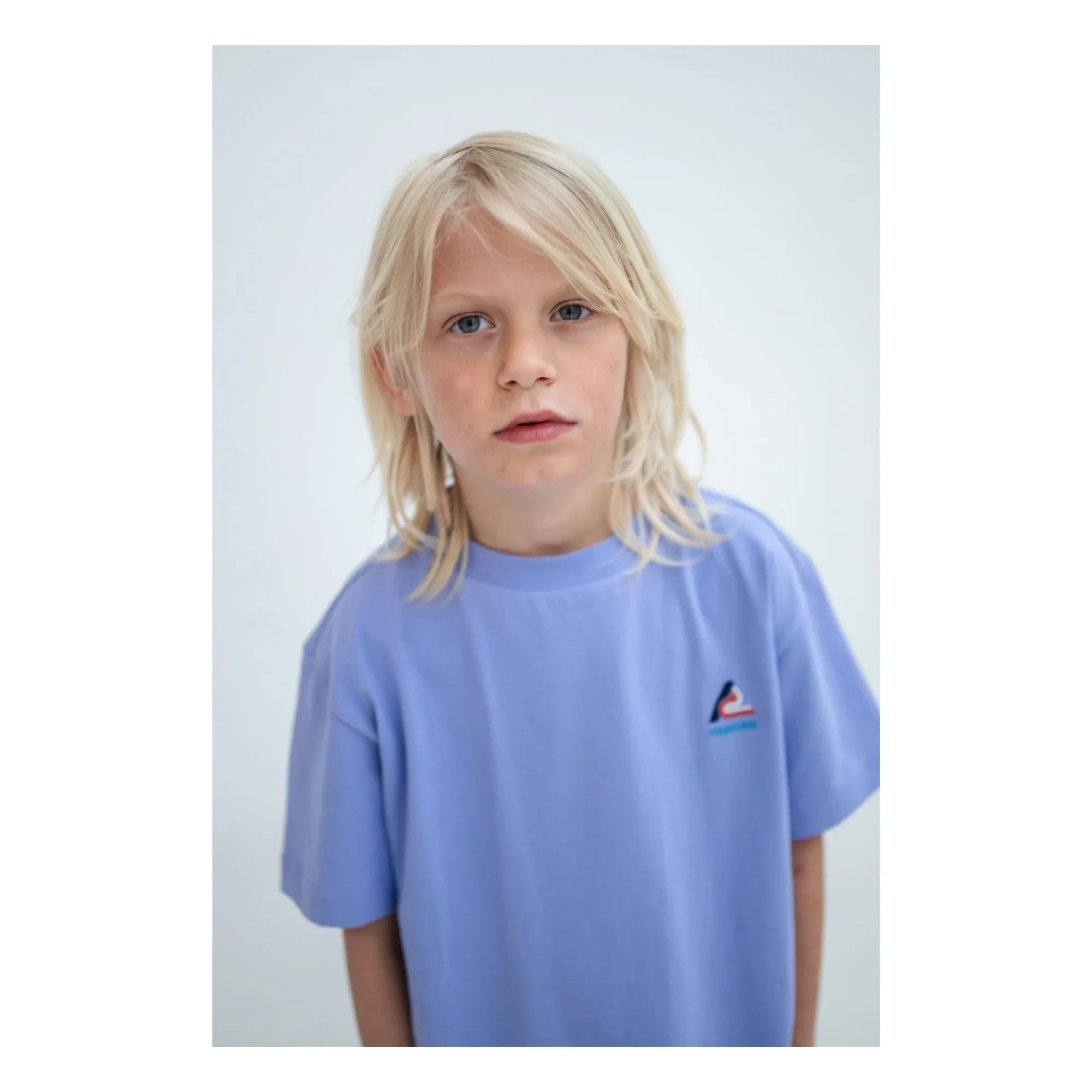 Repose AMS - Logo T-shirt Organic Cotton | Lilac