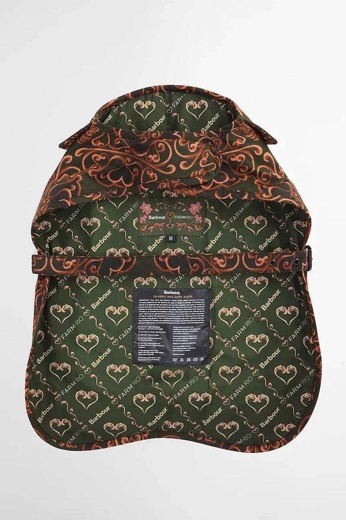 Barbour x Farm Rio Dog Coat