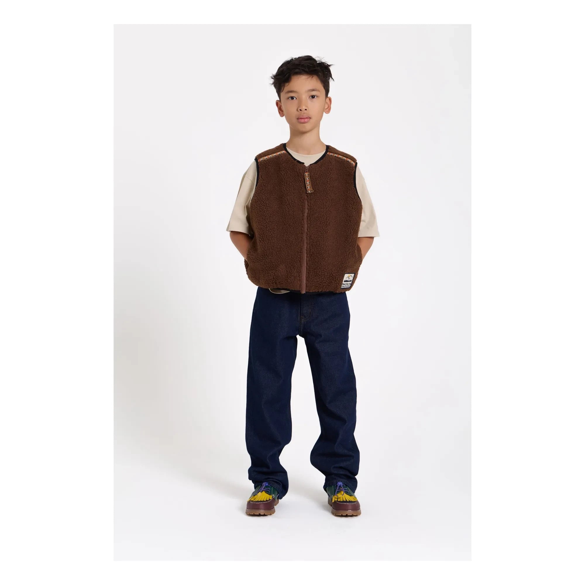 Hundred Pieces - Jean Large Hostin | Denim brut