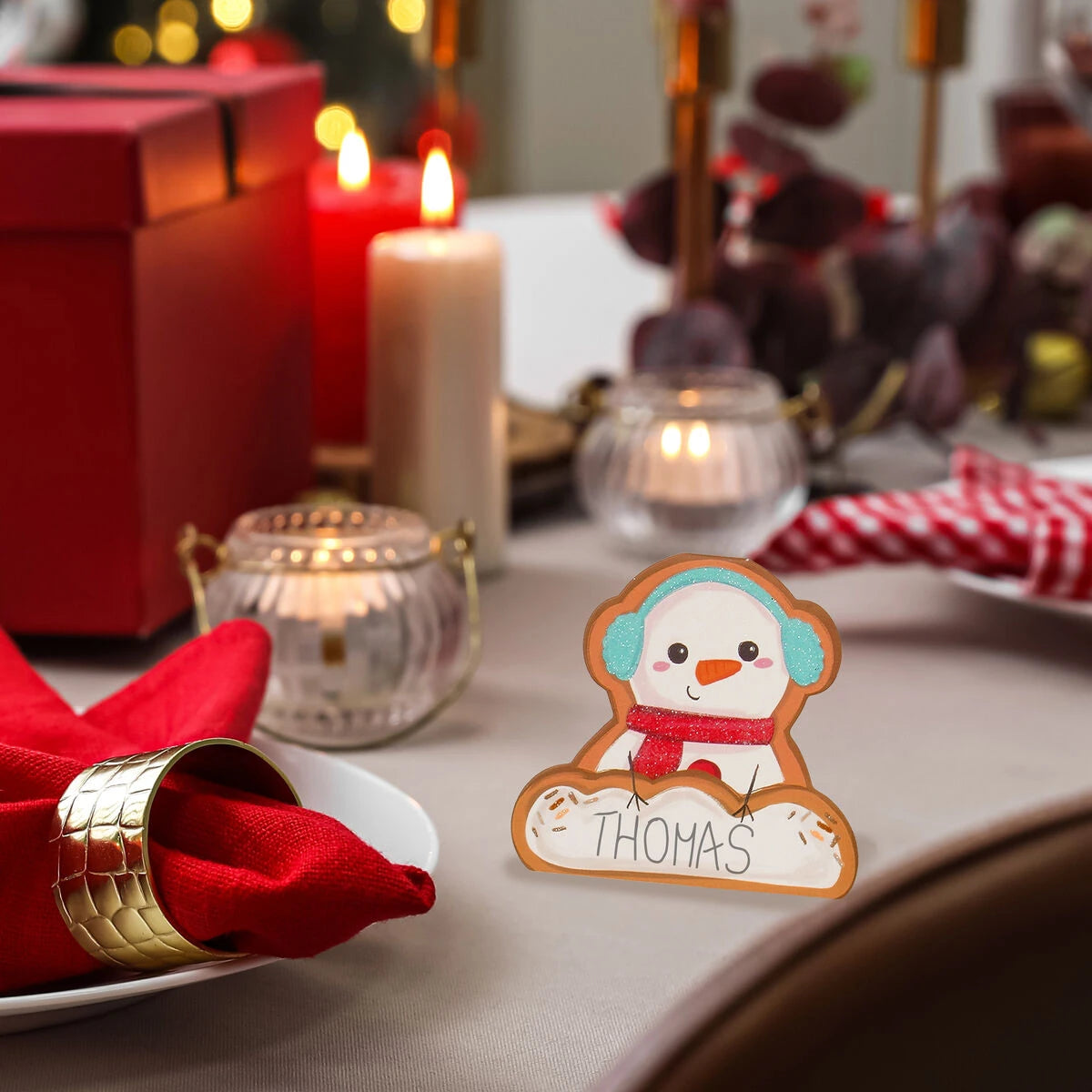 Legami - Set of 12 Christmas Place Cards