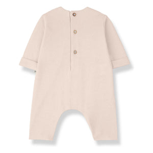 1+ in the family - Pointelle Margot Jumpsuit | Beige Pink