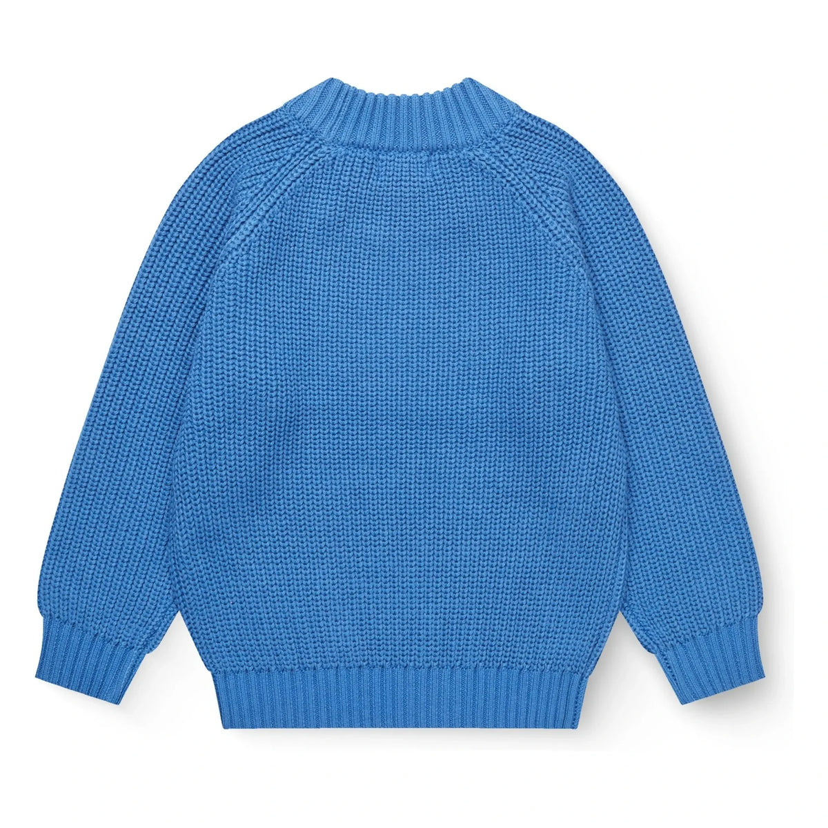 Copenhagen Colors - Ribbed Organic Cotton Sweater | Azure Blue