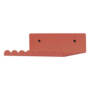 Nobodinoz - Vibes Wall Shelf 20x16 cm | Terracotta
