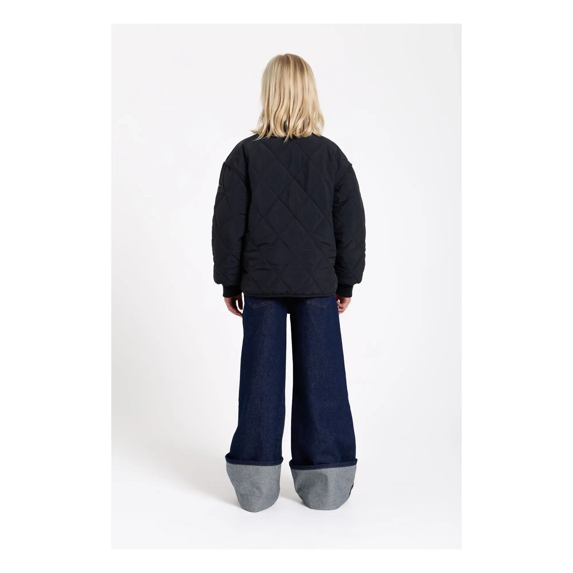 Finger in the nose - Braidy Kapitone Bomber | Siyah