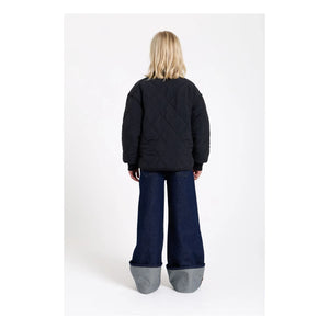 Finger in the nose - Braidy Kapitone Bomber | Siyah