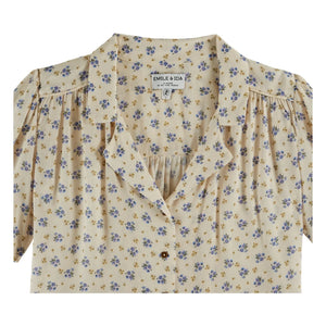Emile et Ida - Printed Blouse | Blue