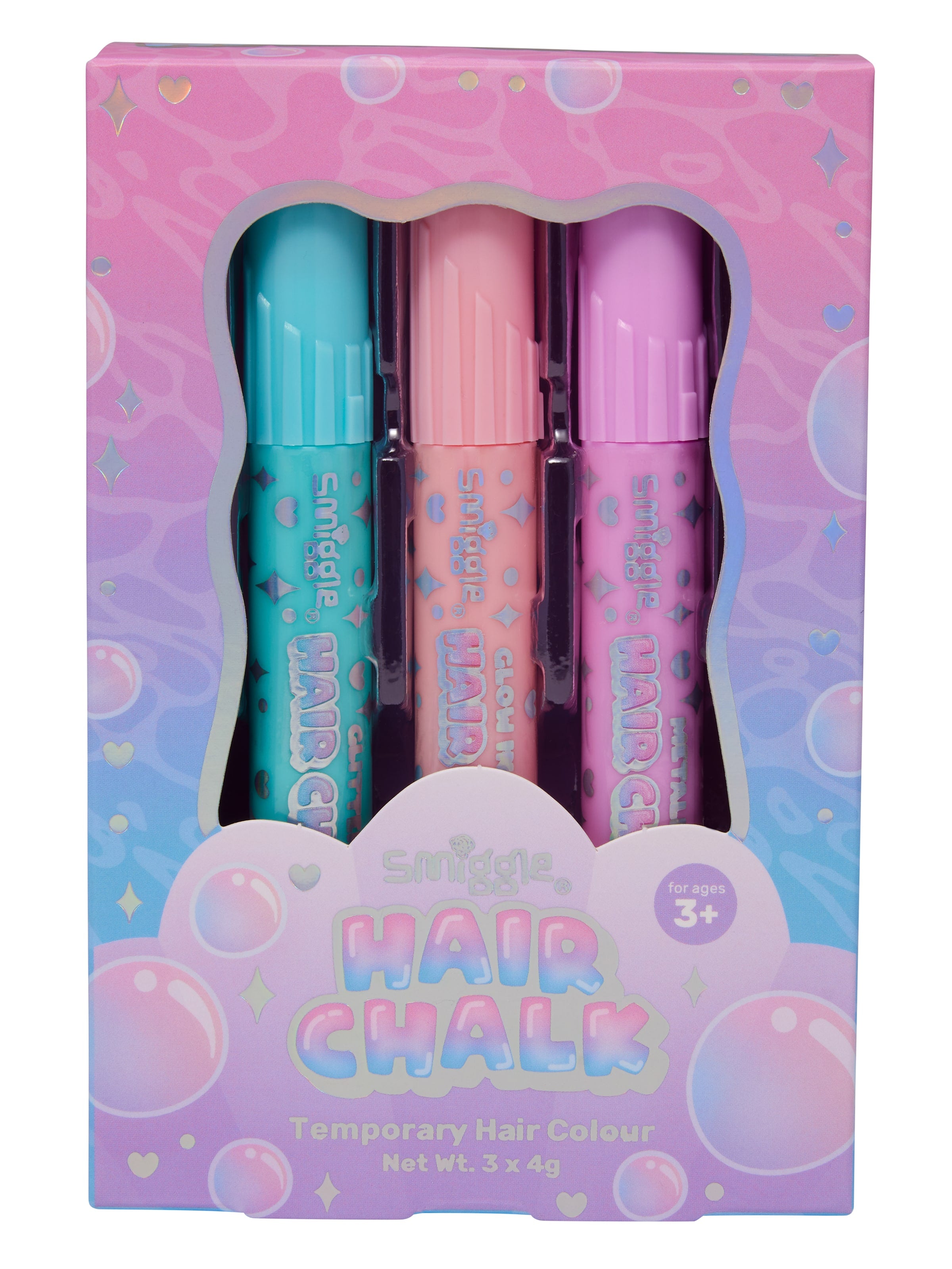 Smiggle - Saç Tebeşiri 3'lü Paket