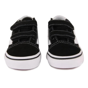 Vans - Old Skool V Velcro Sneakers | Black