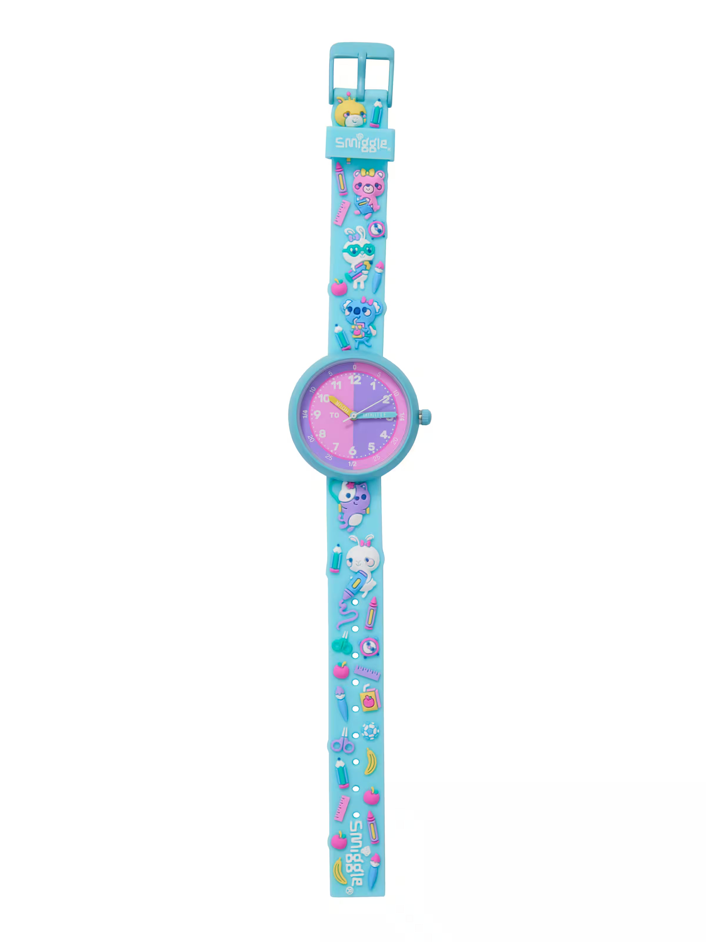 Smiggle - Zaman Öğretmeni Analog Kol Çocuk Saati