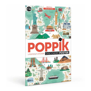 Poppik - World Tour Sticker Poster