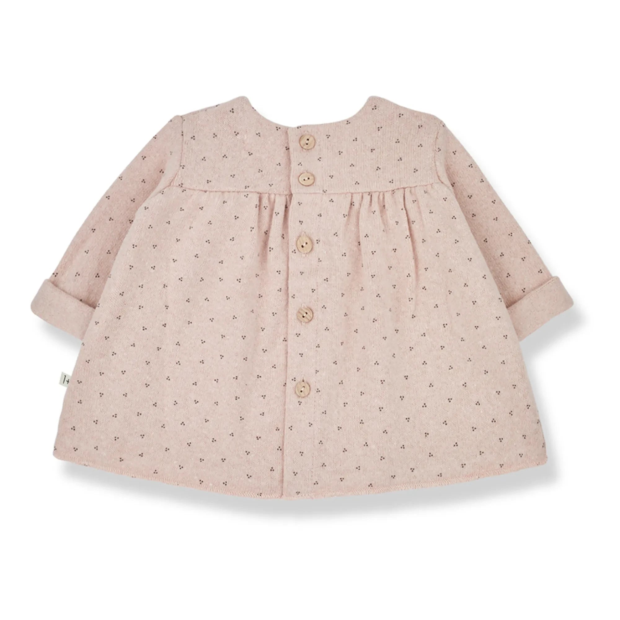 1+ in the family - Elke Recycled Material Dress | Light Pink