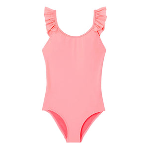 Lison Paris - 1 Piece Swimsuit Bora Bora Recycled Fibers | Fluorescent Pink
