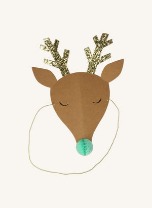 Meri Meri - Cheerful Deer Christmas Hats - Set of 6