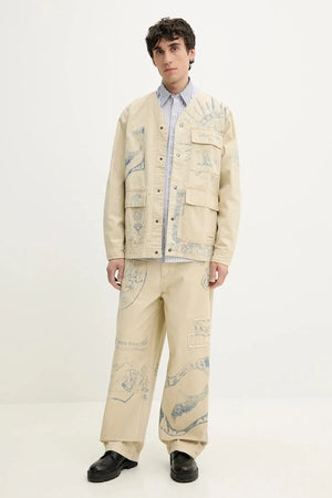 Pamuklu gömlek Desigual BANKER