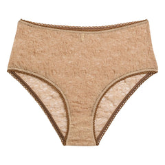 Momoni - Purple Metallic Panties | Bronze