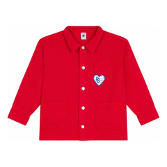 Petit Bateau - Denim Work Jacket | Vermillion