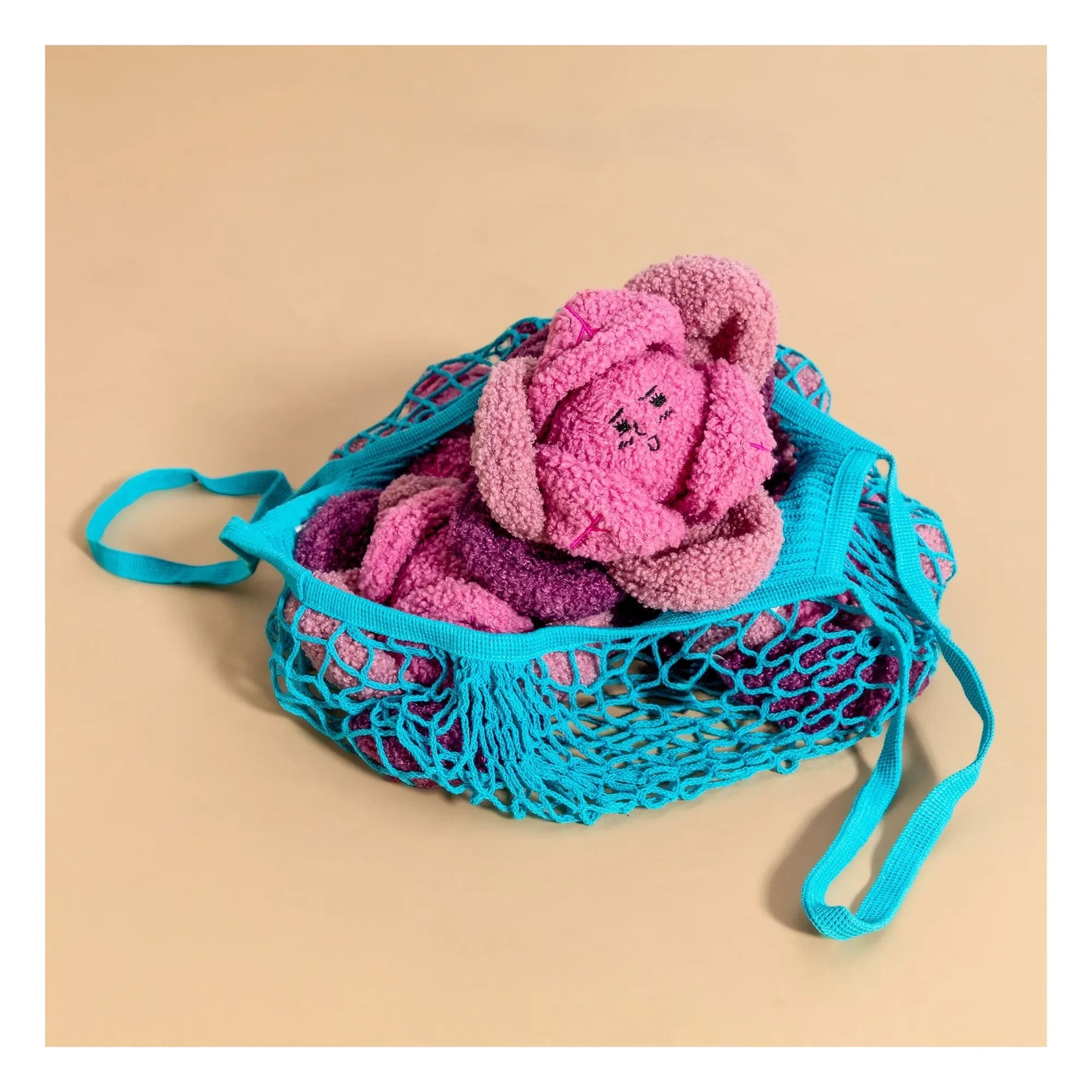 The Furry Folks - Red Cabbage Chew Toy | Pink