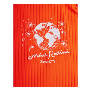 Mini Rodini - Recycled Fiber Swimsuit | Red