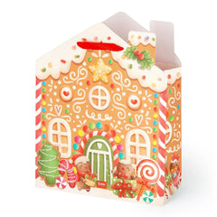 Legami - Gingerbread House Christmas Gift Bag - Large