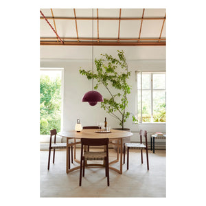 & Tradition - VP7 Flowerpot Pendant Lamp - Verner Panton | Plum