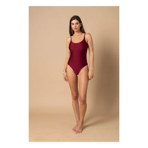 Alma Deia - Vera One-Piece Swimsuit | Bordeaux