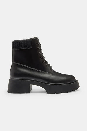 Coach Leah Platform Deri Botlar