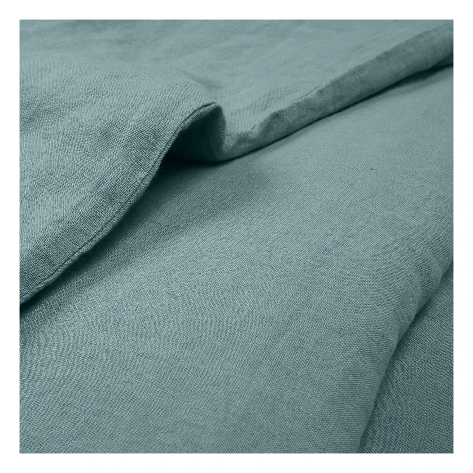 Communauté de biens - Washed Linen Duvet Cover | Sky Blue