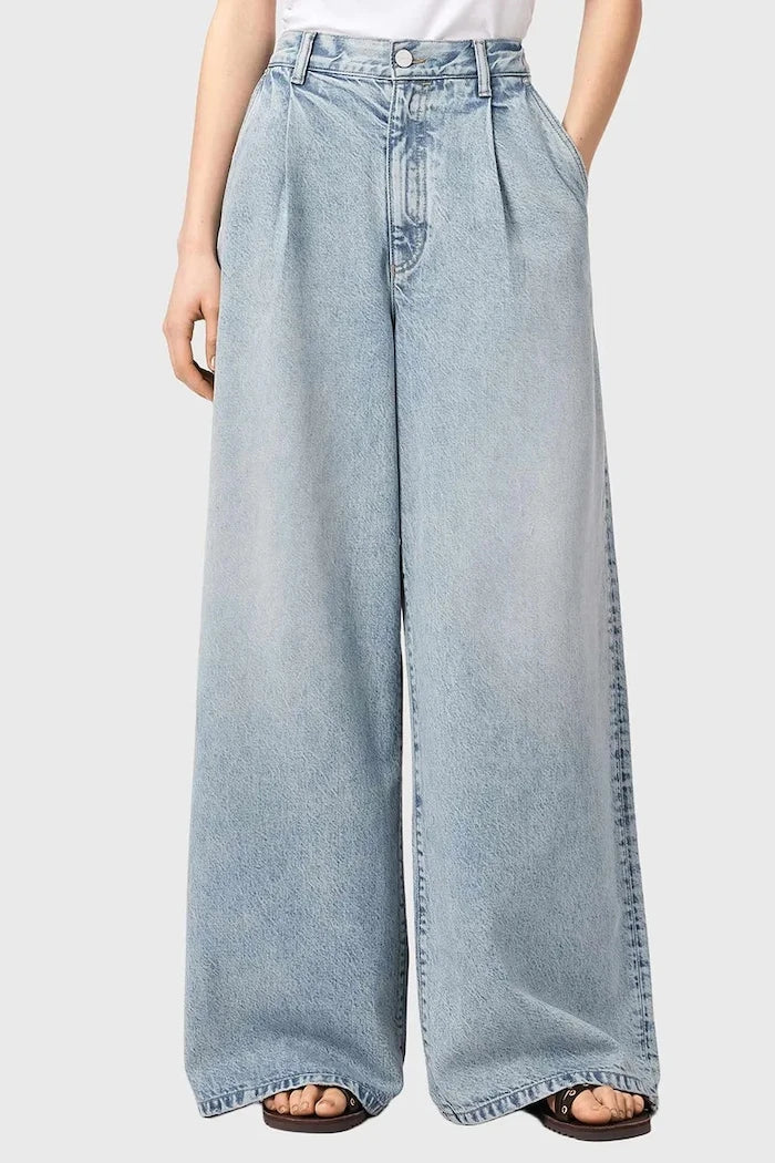 AllSaints wide leg kadın kot pantolon HAZE
