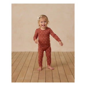 Quincy Mae - Rouge Brun Pajama Set
