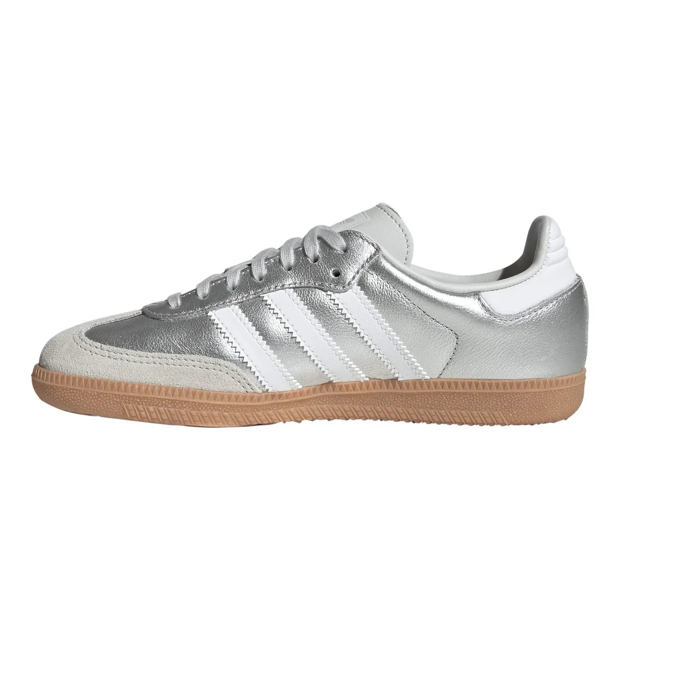 Adidas - Samba OG Lace-up Sneakers | Silver