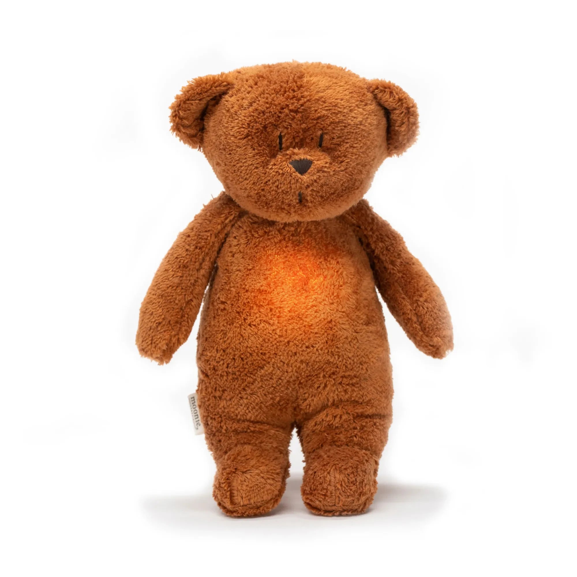 Moonie - Caramel Musical Teddy Night Light