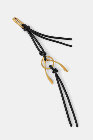 AllSaints kadın deri anahtarlık WISHBONE
