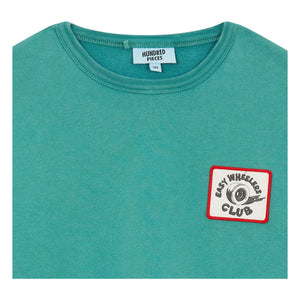 Hundred Pieces - Ryde Wheelers Organic Cotton Sweatshirt | Emerald Green