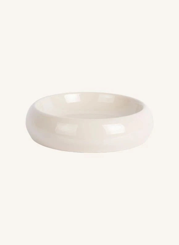 Present Time - Cadiz Metal Bowl | White