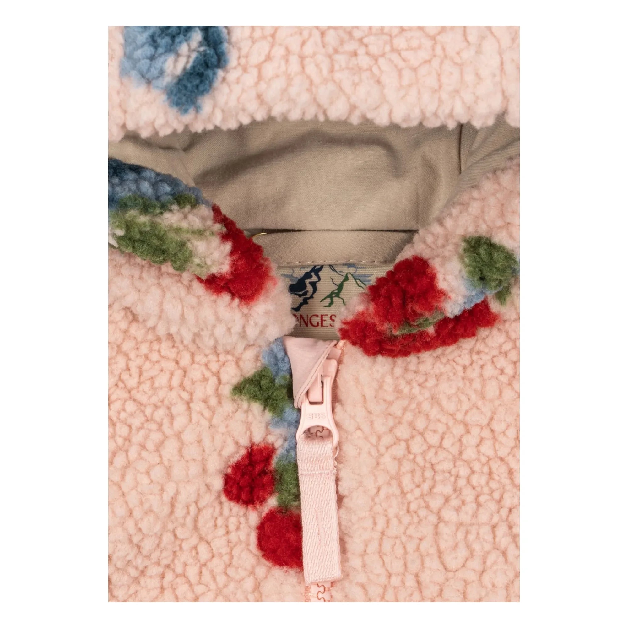 Konges Sløjd - Pilot Sherpa Jody Cherries Recycled Fibers | Pink
