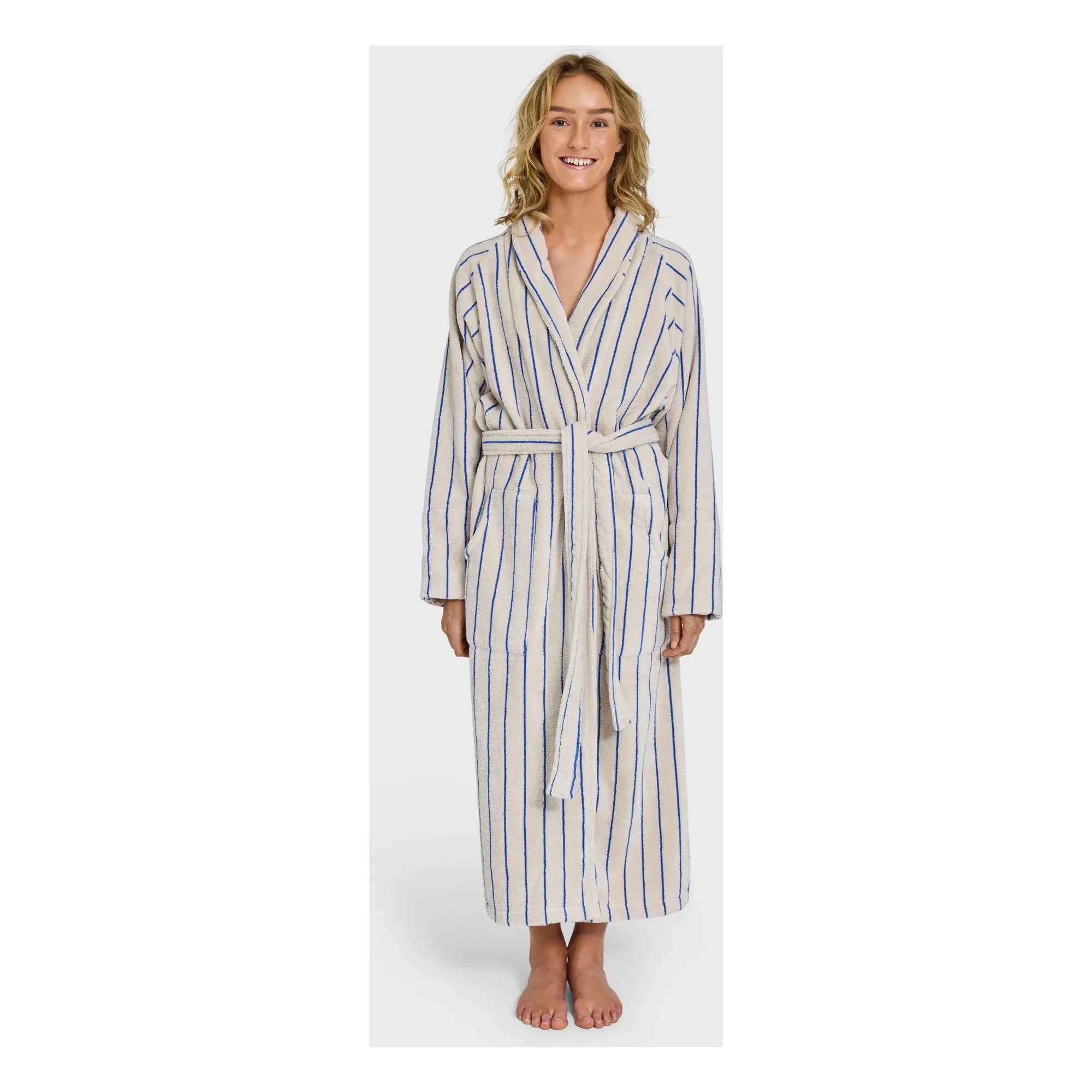 Bongusta - Naram bathrobe | Light gray