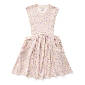 Soor Ploom - Dunes Fleurie Organic Cotton Dress | Dusty Pink