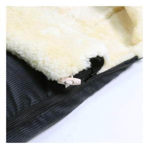 Kaiser - Filius Lamb Leather Universal Foot Cover | Black