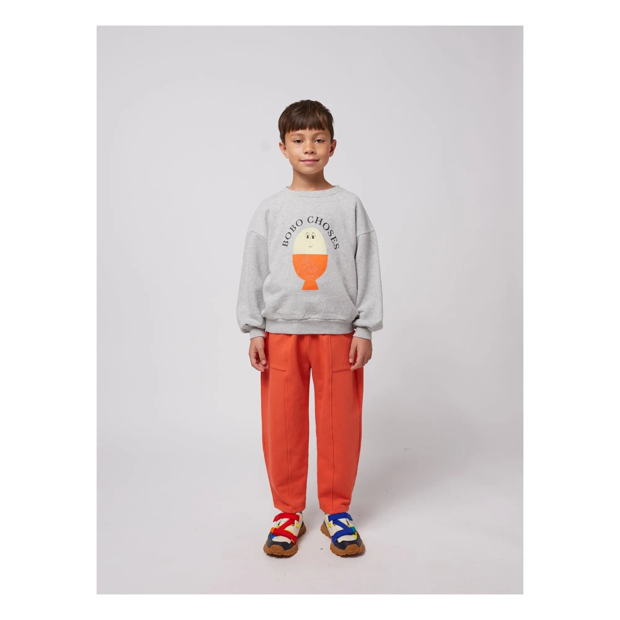 Bobo Choses - Organik pamuklu jogger pantolon | Kırmızı