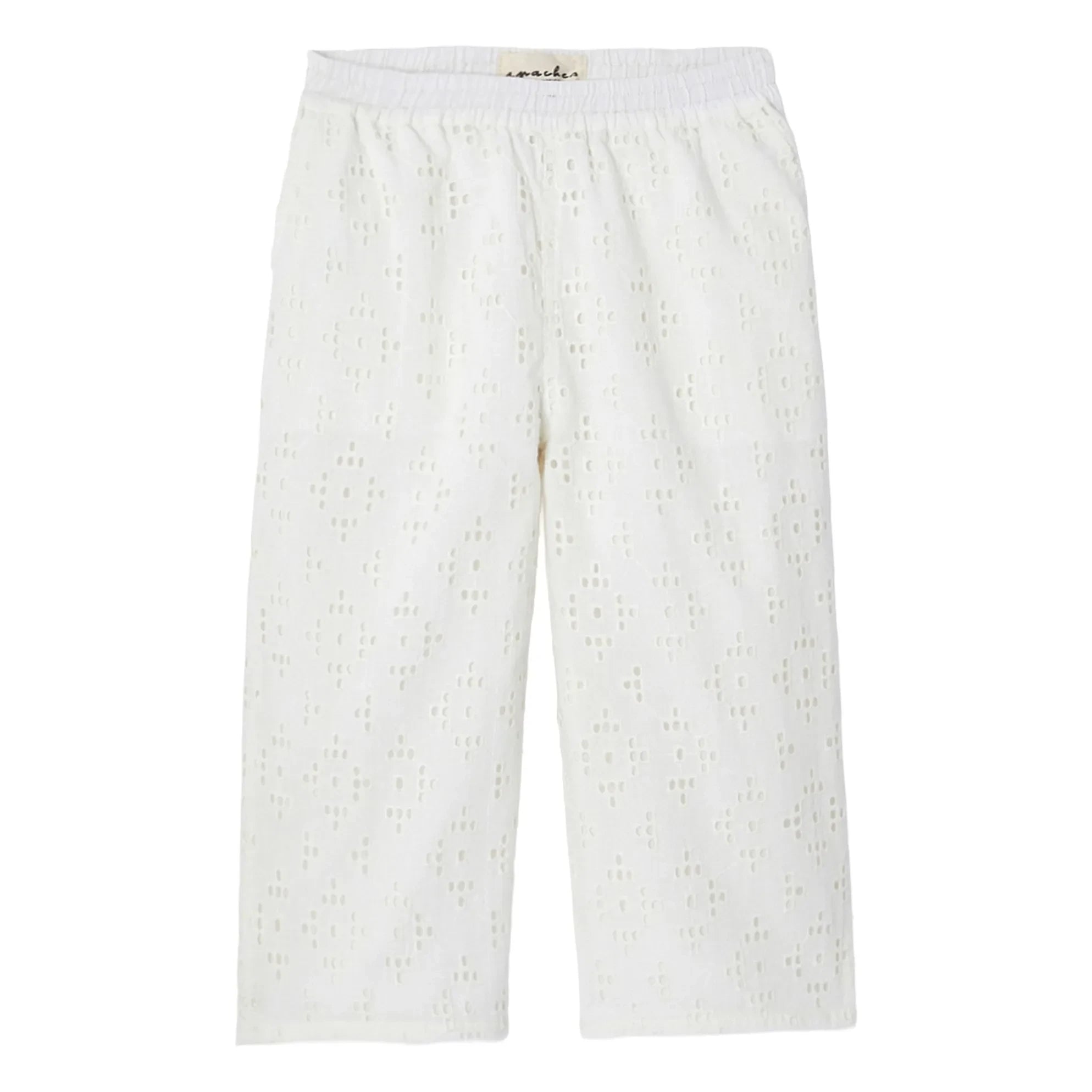 Apaches - Black Embroidered Pants | Cream