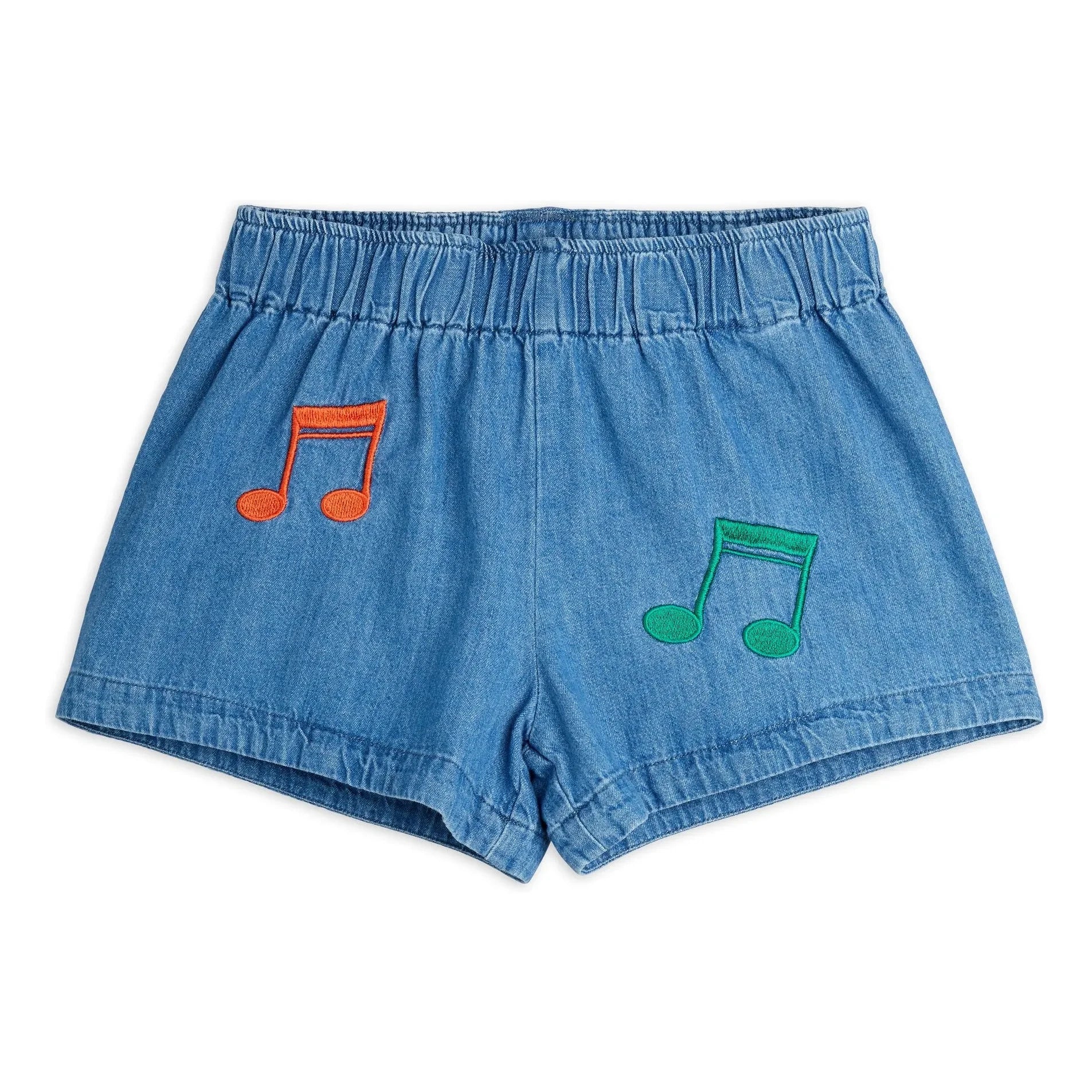 Mini Rodini - Kısa Notlar Denim | Mavi