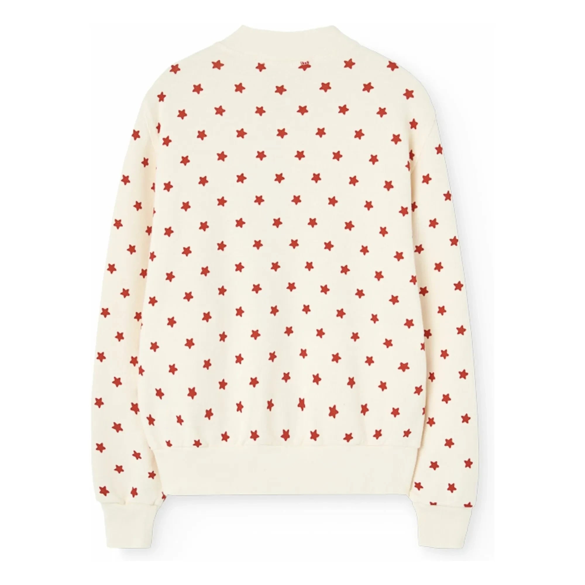 The Animals Observatory - Zebra Stars Zip-up Jacket | White