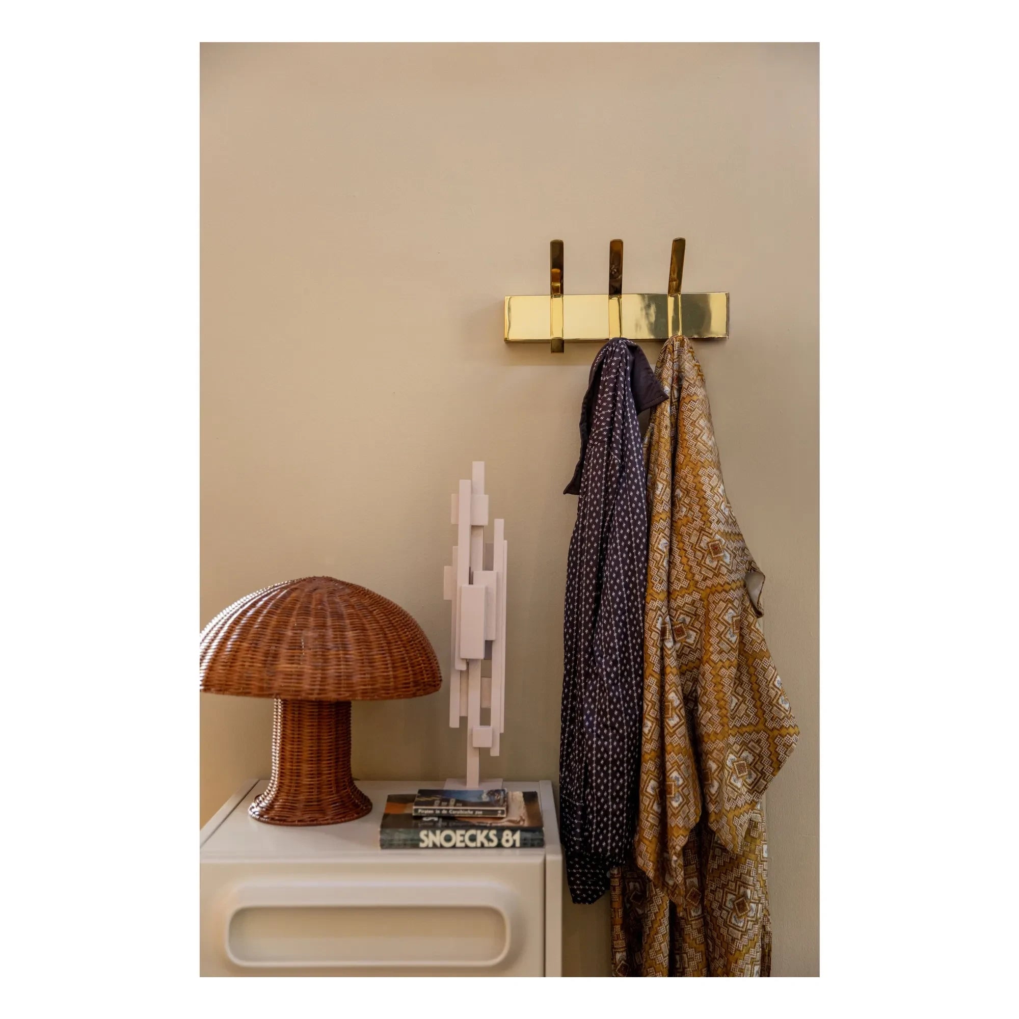 HKliving - Wicker Table Lamp